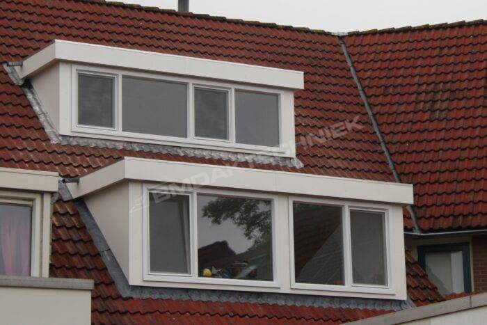 In sommige gevallen bij grotere of meerdere dakkapellen